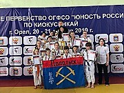 13 призовых мест завоевали подольские каратисты на Всероссийском турнире