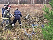 В Подольске спасатели достали дикого кабана из колодца